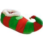 Pantoufles de Noël fantaisie pour adulte/unisexe/homme/femme avec cloche - Multicolore - Multicolore, XX-Large