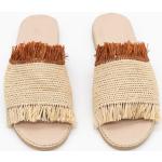 Sandales en cuir respirantes orientales pour femme 