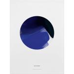 Paper Collective - Poster Blue Moon, 50 x 70 cm