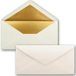 Enveloppes couleur dorées 