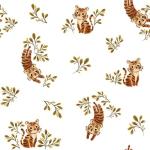 Papiers peints intissés Lilipinso à motif tigres made in France 