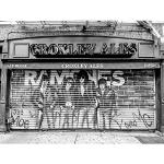 Papier Peint Graffiti Ramones New York Photographie Murale Premium Impression sur Toile 18X24"