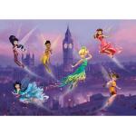Papiers peints panoramiques violets Fée Disney 