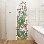 Papiers peints panoramiques Plage multicolores à fleurs à motif fleurs 