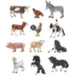 Figurines d'animaux Papo à motif animaux de 12 cm de la ferme 