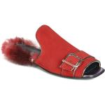 Sabots Papucei rouges en cuir en cuir Pointure 38 pour femme en promo 