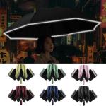 Parapluies pliants verts à motif voitures look fashion pour homme 