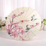 Parapluies japonais marron classiques pour femme 
