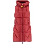 Vestes d'hiver Parajumpers rouges en taffetas à motif canards Taille XL pour femme 