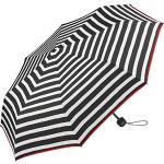 Parapluies pliants Happy Rain blancs à rayures en polyester look fashion pour femme 