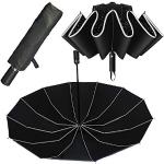Parapluies tempête noirs look fashion pour femme 