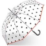 Parapluie cloche transparente pour femme - Pois