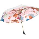 Parapluies pliants argentés look fashion 