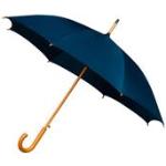 Parapluies automatiques Falconetti bleues foncé pour femme 