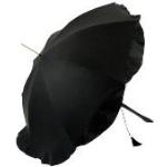 Parapluies Guy De Jean noirs en satin made in France 