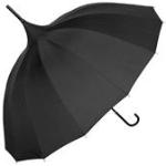 Parapluie pagode - Ouverture manuelle - noir
