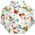 Parapluies pliants à motif fleurs Tailles uniques look fashion pour femme 