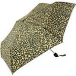 Parapluies pliants Susino à effet léopard pour femme 