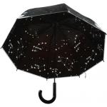 Parapluies Esschert Design noirs en toile look fashion 
