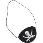 Chapeaux de déguisement de soirée noirs en feutre à motif têtes de mort Pirates des Caraibes Tailles uniques pour femme 