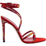 Paris Texas - Shoes > Sandals > High Heel Sandals - Red -
