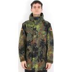 Parkas militaires multicolores camouflage imperméables coupe-vents à capuche Taille M look militaire pour homme 