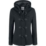 Manteaux en laine Brandit noirs en polyester Taille XXL look fashion pour femme 