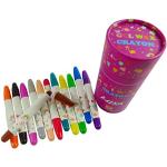 PartyErasers 3 en 1 - Crayon, pastel et WaterColour 12 Couleurs Twistable Gel Crayon de cire dans la baignoire