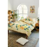 Parure de lit à fleurs Cami par Urban Outfitters en Jaune taille: King
