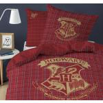Housses de couette Warner Bros rouges à carreaux en coton Harry Potter Harry 140x200 cm pour enfant en promo 