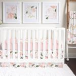 Couvertures rose pastel à fleurs pour bébés pour bébé 