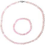 Colliers en argent roses en argent à perles pour femme en promo 