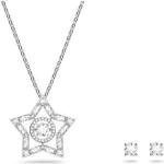 Pendentifs étoile de créateur Swarovski blancs en métal pour femme en promo 