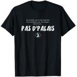 T-shirts noirs à motif lions Astérix et Obélix Panoramix Taille S look fashion pour homme 
