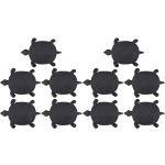 Stickers Esschert Design noirs en fonte à motif tortues 