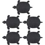Stickers Esschert Design noirs en fonte à motif tortues 