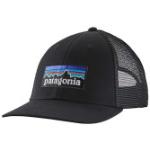 PATAGONIA Casquette P-6 Logo Lopro Trucker Hat Black Homme Noir "Unique" 2023