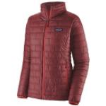 Doudounes de ski Patagonia Nano Puff rouges en polyester coupe-vents Taille M look fashion pour femme 