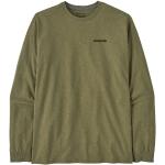 T-shirts Patagonia Responsibili-Tee vert olive à manches longues à manches longues Taille M look fashion pour homme 