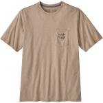 T-shirts col rond Patagonia blancs à col rond Taille S look fashion pour homme en promo 