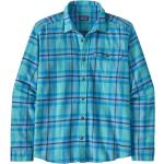 PATAGONIA M's L/s Lw Fjord Flannel Shirt - Homme - Bleu / Vert - taille L- modèle 2024