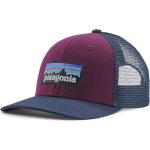 Patagonia P-6 Logo Trucker Hat - Casquette Night Plum Taille unique