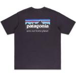 T-shirts Patagonia noirs en coton éco-responsable Taille XS pour homme 