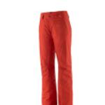 Vêtements de ski Patagonia rouges imperméables coupe-vents respirants éco-responsable Taille S look fashion pour femme 