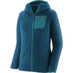 Polaires Patagonia R1 bleus en polaire éco-responsable à capuche Taille S look fashion pour femme 
