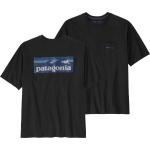 Boardshorts Patagonia Responsibili-Tee noirs éco-responsable Taille S look fashion pour homme 