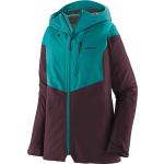 Vestes de ski Patagonia violettes éco-responsable avec jupe pare-neige Taille S look fashion pour femme 
