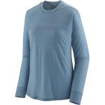 T-shirts Patagonia bleus en laine de mérinos à manches longues éco-responsable à manches longues Taille XS pour femme 