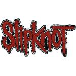 Patch de Slipknot - Slipknot Logo - pour Unisexe - rouge/noir