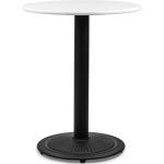 Patras Pearl Table bistrot Art Nouveau Marbre Ø 60 cm H 75 cm Fonte d'acier